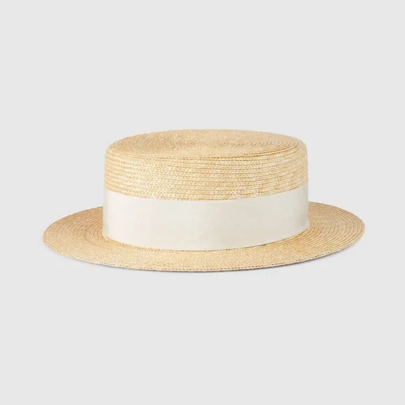 Gucci Raffia Wide-Brimmed Hat - Picture 2 of 4